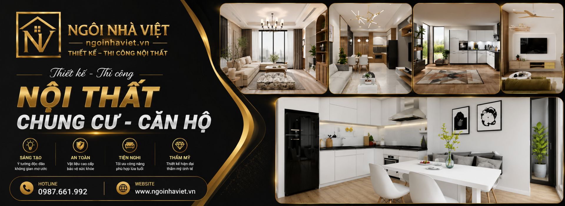 Thi công nội thất chung cư