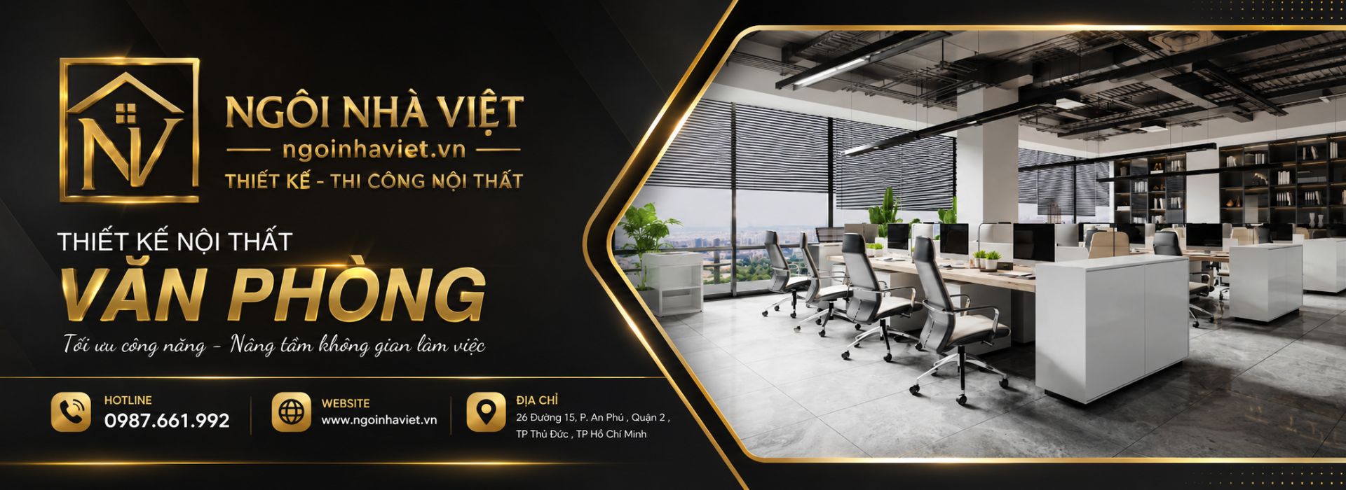 Thiết kế nội thất văn phòng