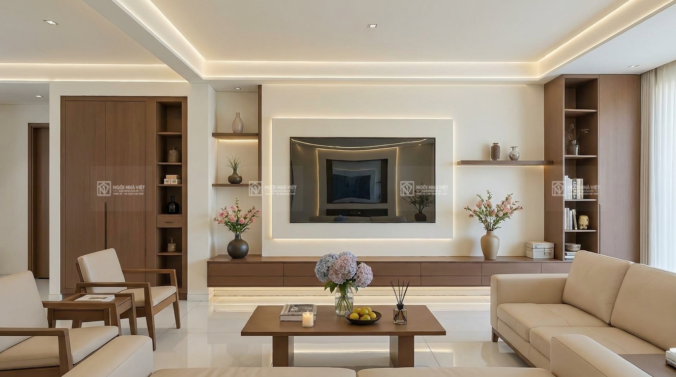 Thiết kế nội thất phòng khách