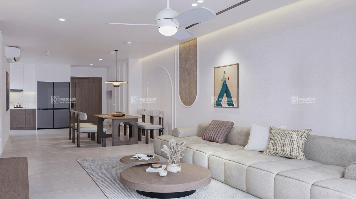 màu sắc thiết kế nội thất chung cư