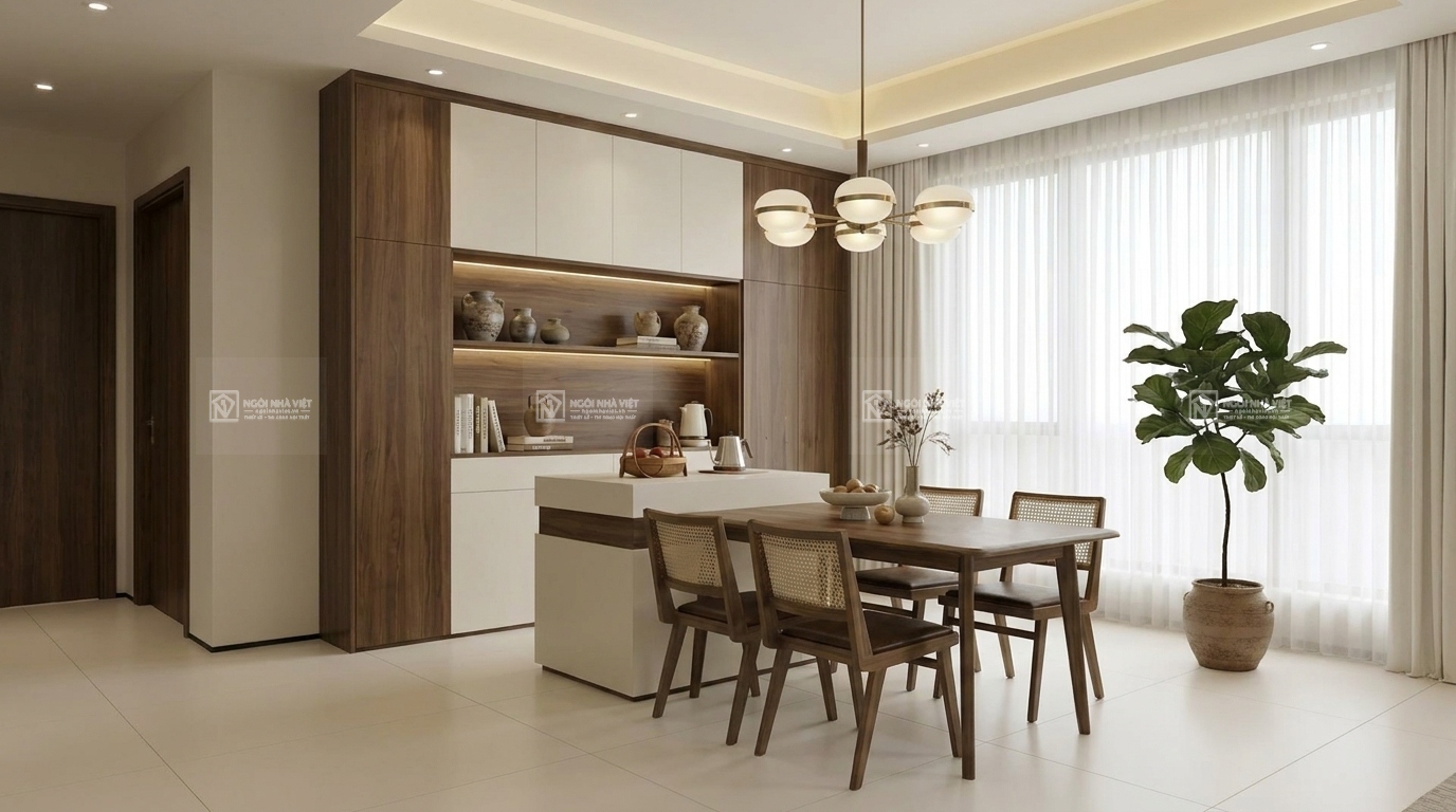 Thiết kế nội thất nhà phố anh Danh Thuận Giao Hồ Chí Minh