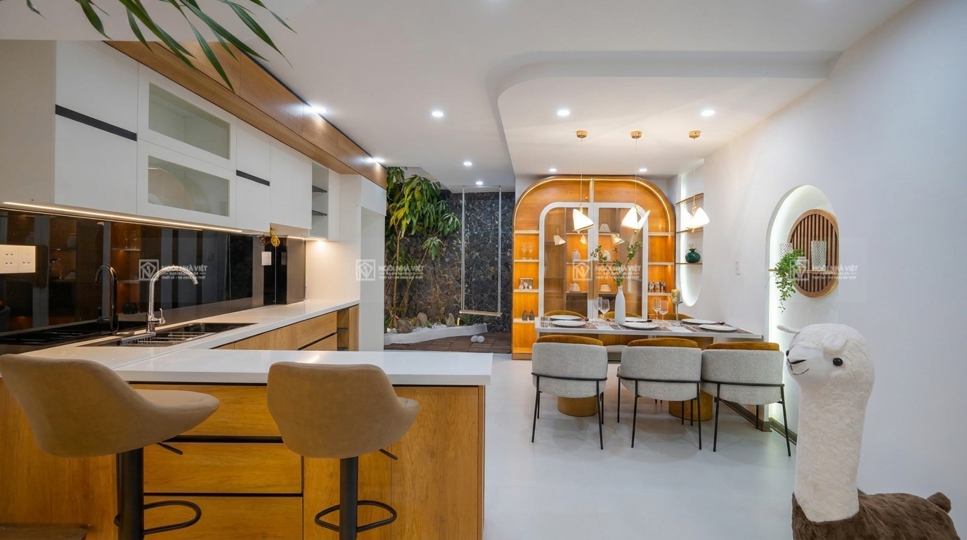 thi công nội thất nhà phố hiện đại
