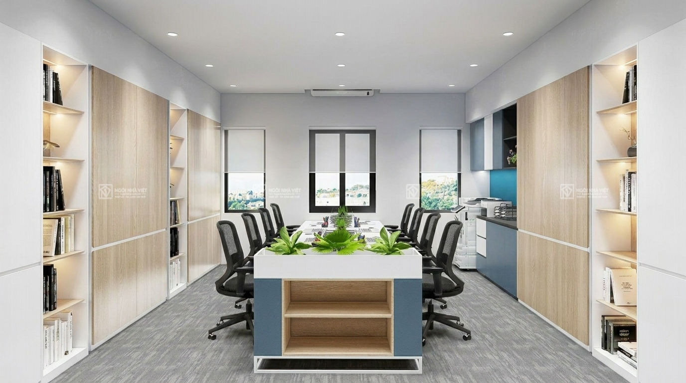 thi công nội thất văn phòng cho doanh nghiệp