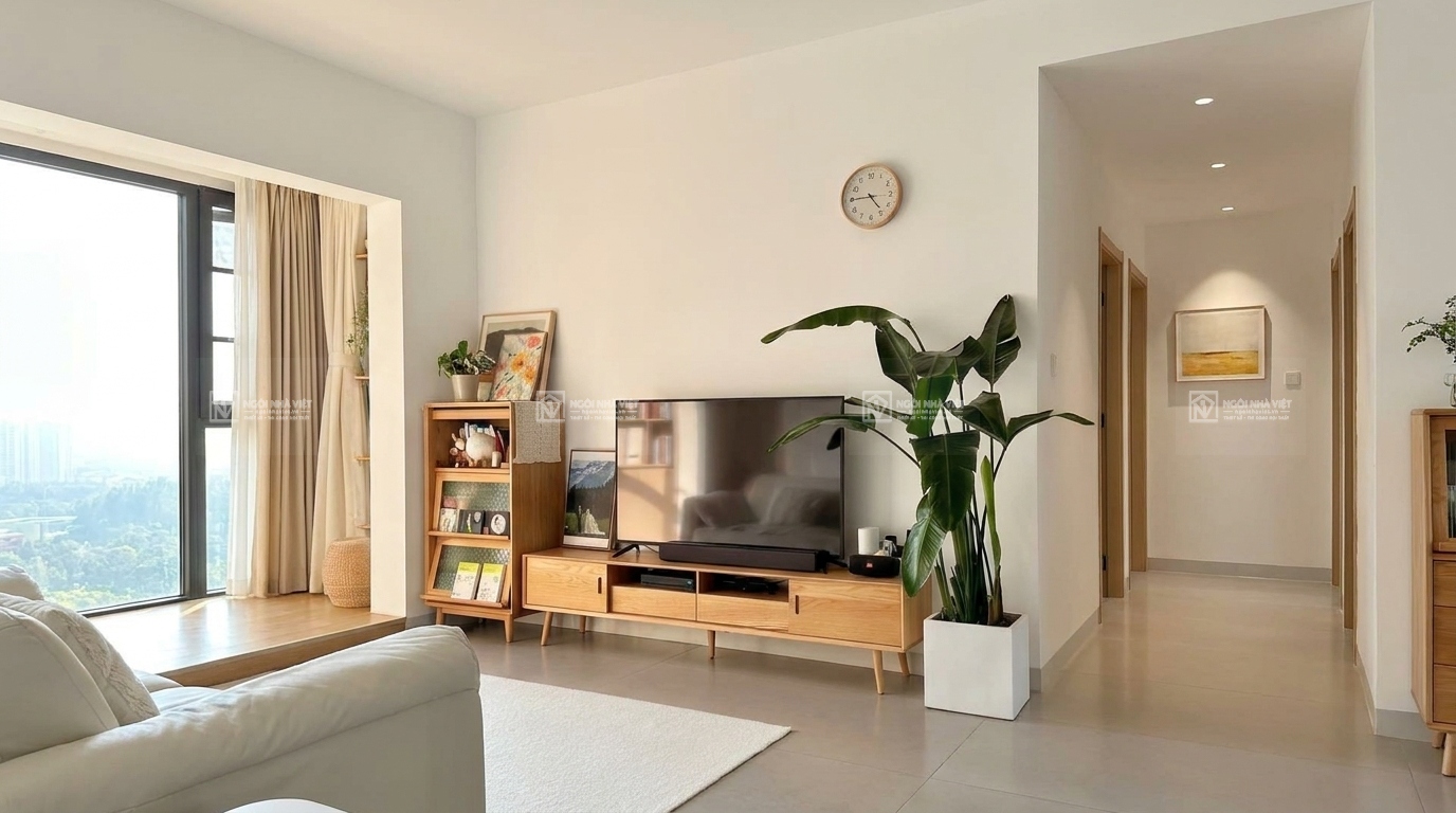 thiết kế nội thất ánh sáng căn hộ