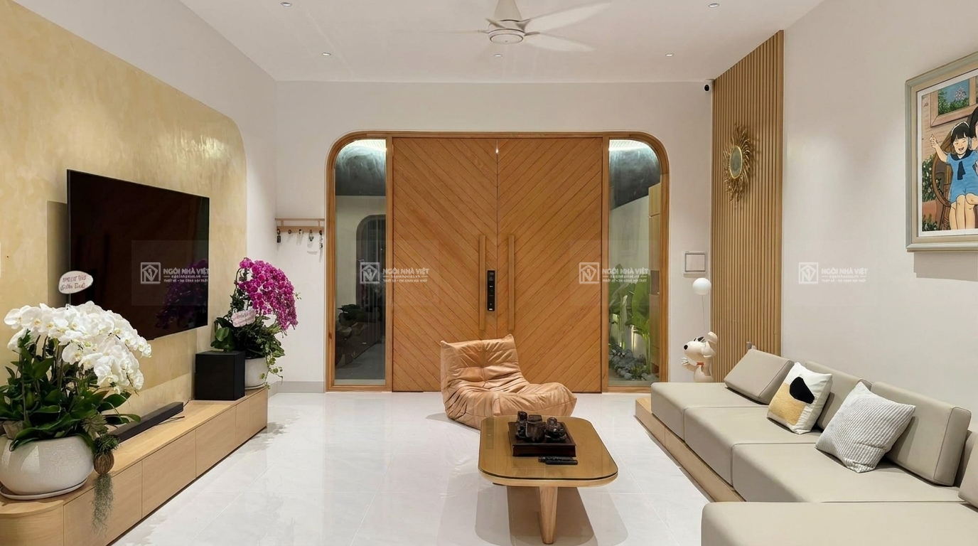 thiết kế nội thất bàn ghế phòng khách