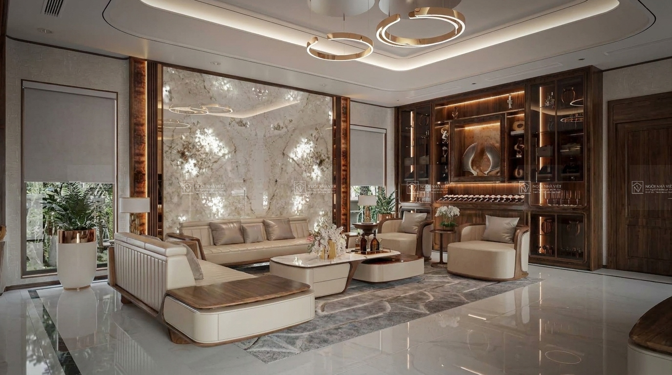 thiết kế nội thất biệt thự Hồ Chí Minh