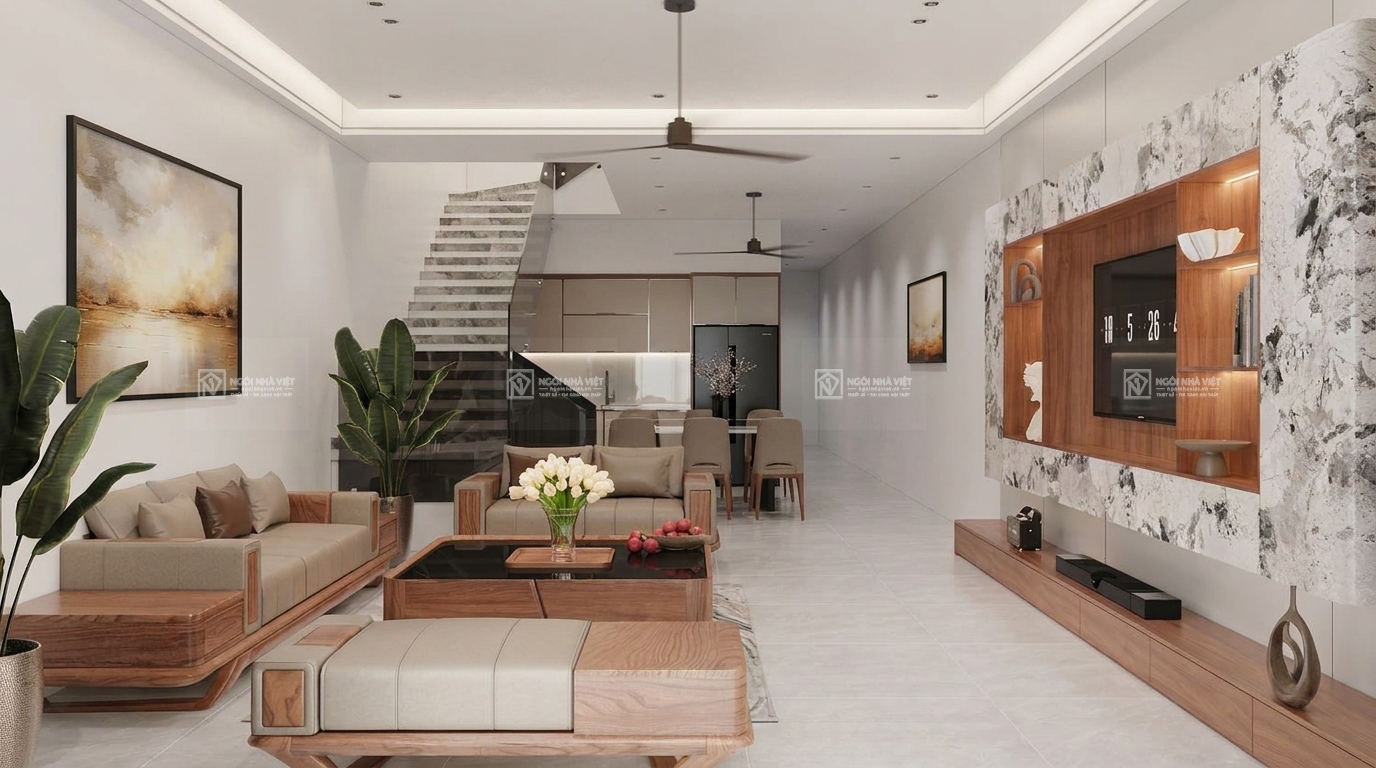 thiết kế nội thất nhà phố