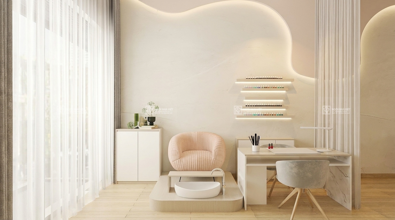 thiết kế nội thất chung cư phòng khách trẻ