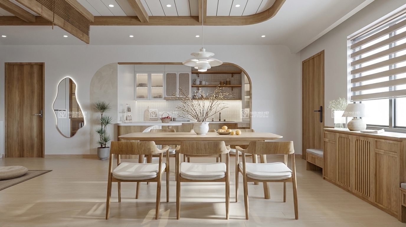 vật liệu thiết kế nội thất phòng bếp