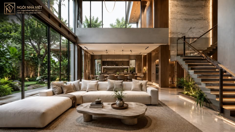 Thiết Kế Nội Thất Biệt Thự Hiện Đại: Sang Trọng Và Có Chiều Sâu