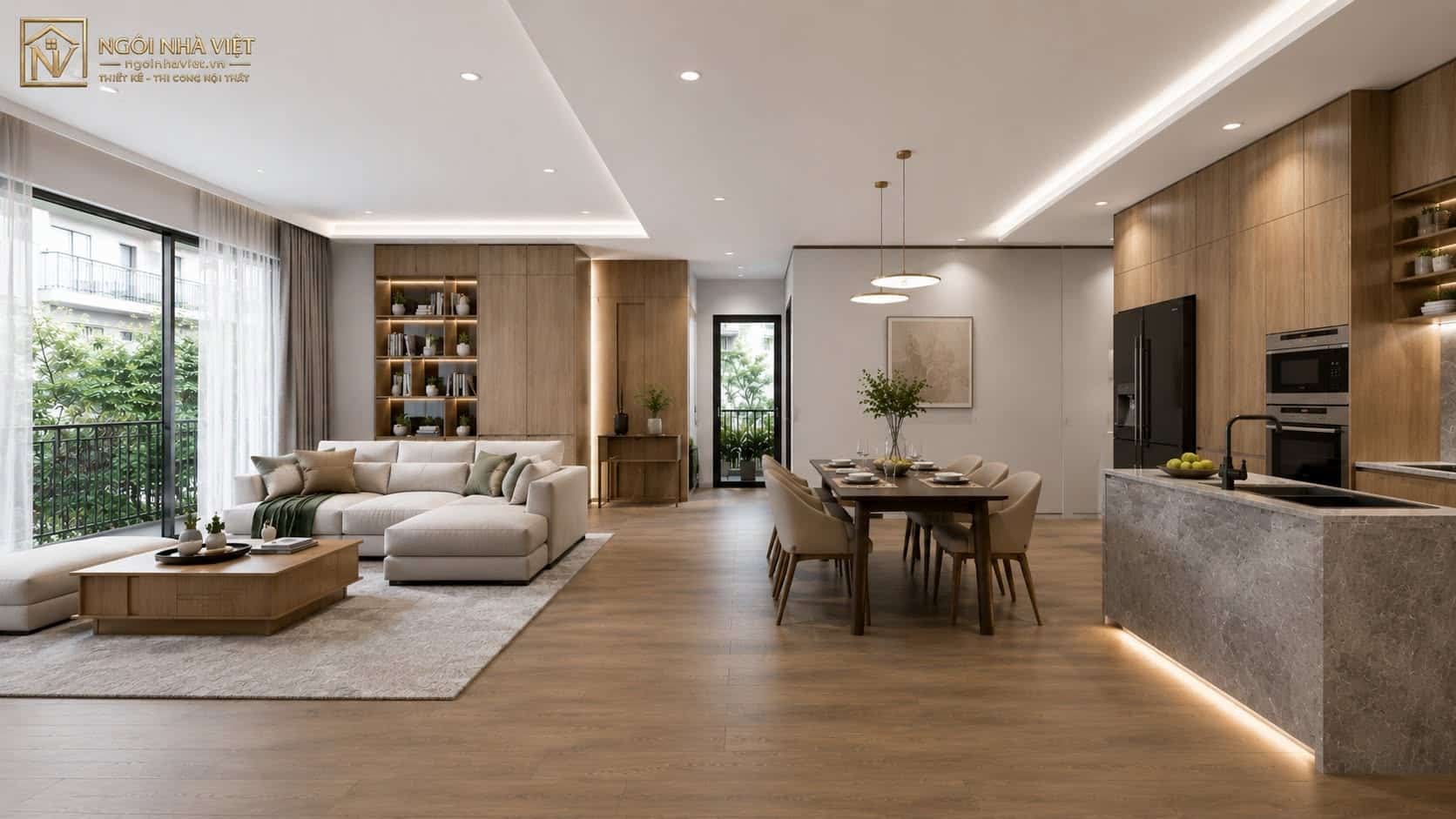 Thiết Kế Nội Thất Căn Hộ Giải Pháp Tối Ưu Không Gian