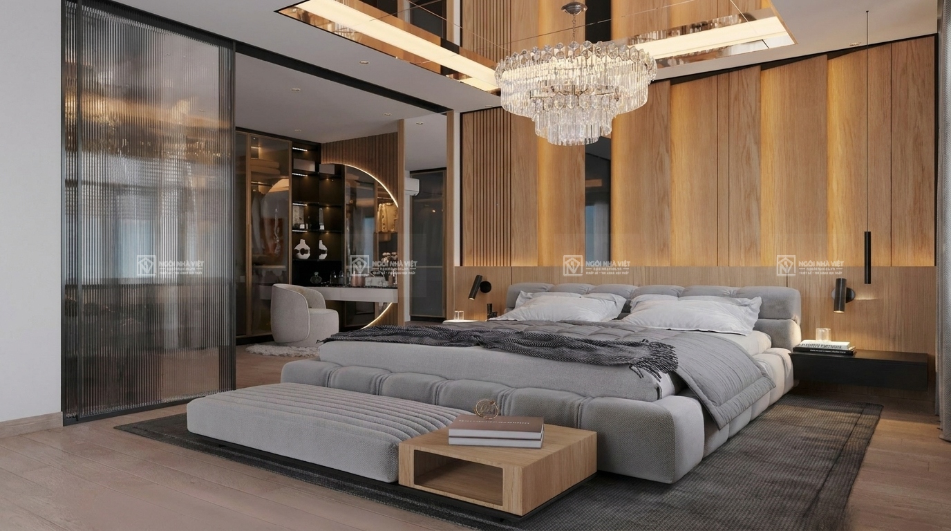 Thiết Kế Phòng Ngủ Biệt Thự: Không Gian Nghỉ Dưỡng Chuẩn Private Suite